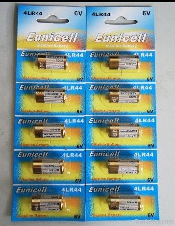 High performance 4LR44 4AG13 4A76 A544 6v alkaline Battery for Dog Fen