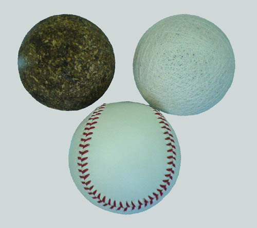 baseballs, softballs and the related