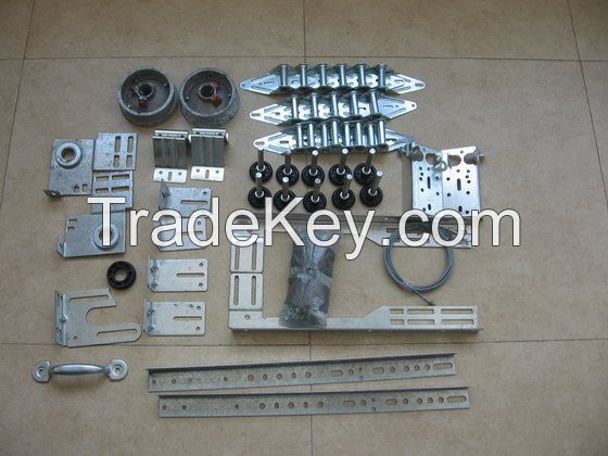 Garage door components, Hardware box