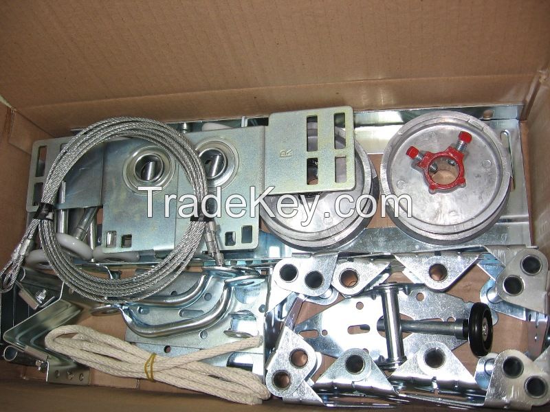 Garage door springs,tracks,hardware box