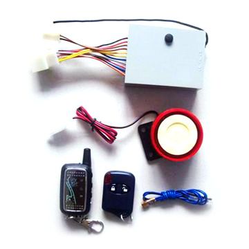 two way motorcycle alarm with beautiful remote