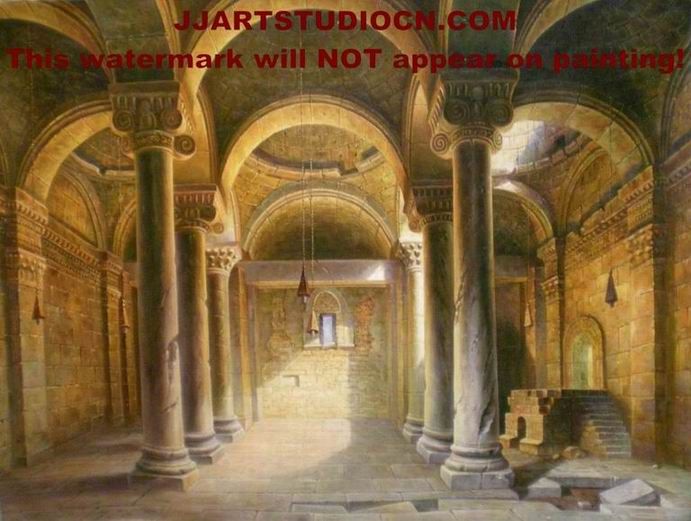 Islam Architecture Canvas Painting