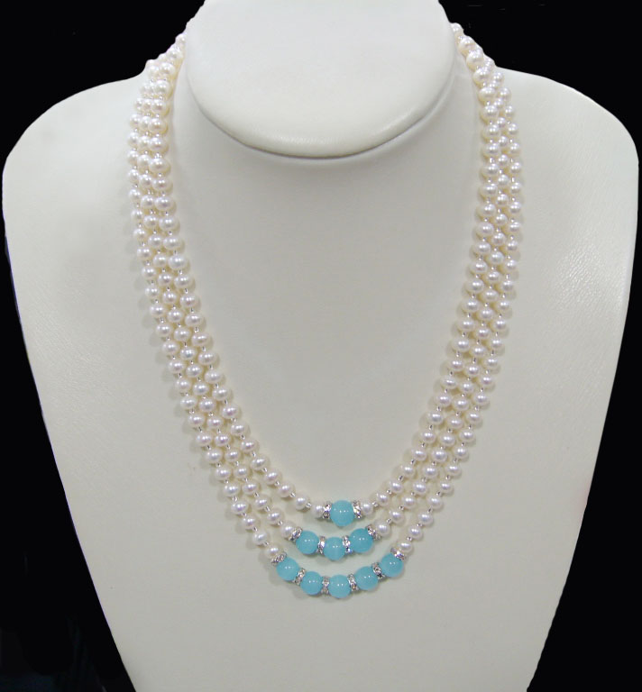 freshwater pearl necklace, jewelry