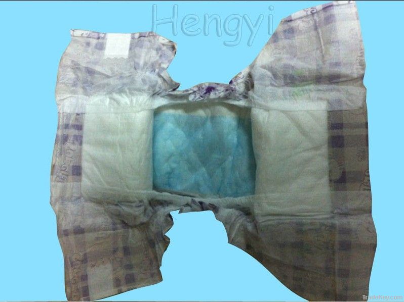 Disposable breathable baby diaper