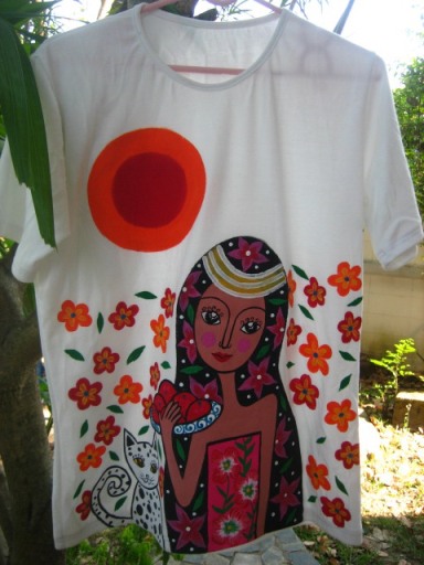 Hand-painted T-shirt