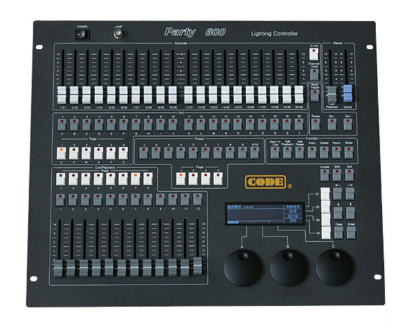 DMX controller Party 600