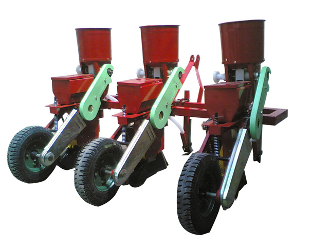 Soy bean and corn seeder