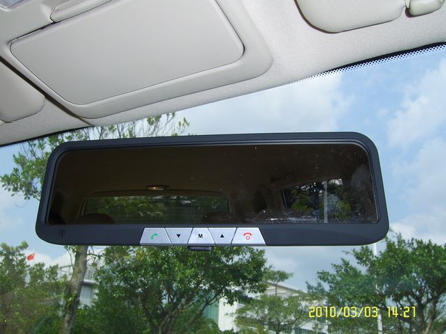Bluetooth  Car Kit rearview mirror