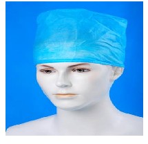 surgeons' cap with elastic band