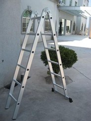 aluminium straight ladder