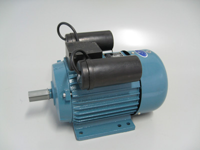 single-phase two capacitor motor