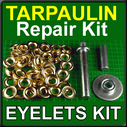 Eyelet kit with tools