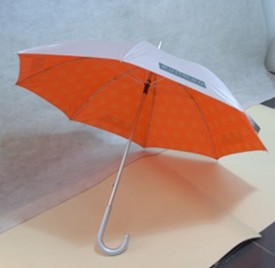 UV-coated straight umbrella