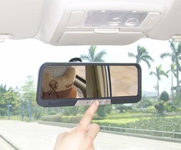 rearview  mirror handsfree