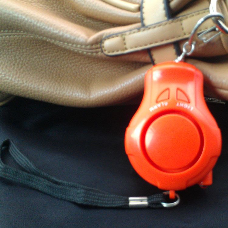 Key chain Personal Alarm with light button