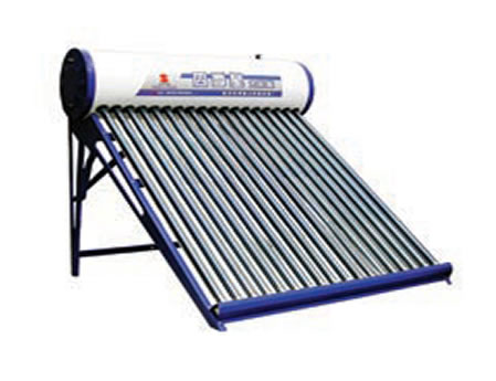 Unpressurized solar water heaters-domestic