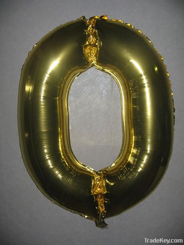 foil number balloon
