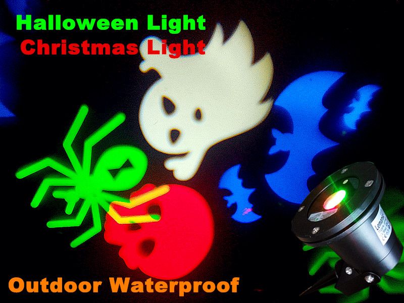 Waterproof LED Garden Light with colorful patterns 