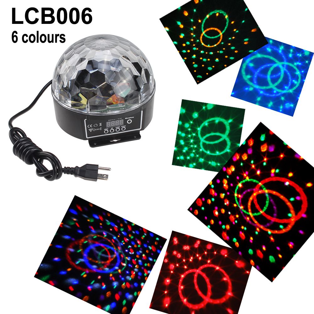 led crystal magic ball , stage light disco light DJ light with DMX512