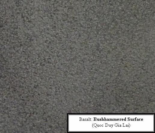 BASALT SURFACE BUSHHAMMERED