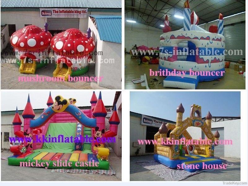 Inflatable bouncy castle    EN14960