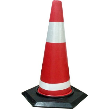 Traffic Cone made in new synthetic material traffic cone