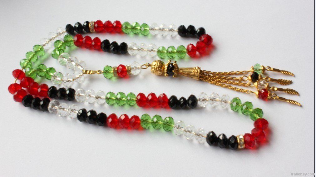 crystal prayer beads