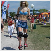 The Professional Outdoor Fitness Equipment-Jumping Stilts