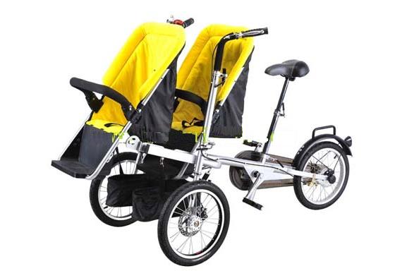 morther and baby folding tricycle /bike/stroller/pram