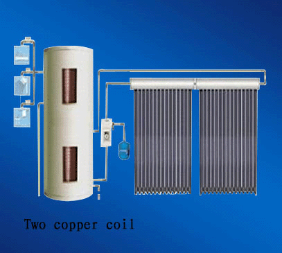 Spilit Pressurized Solar Water Heater