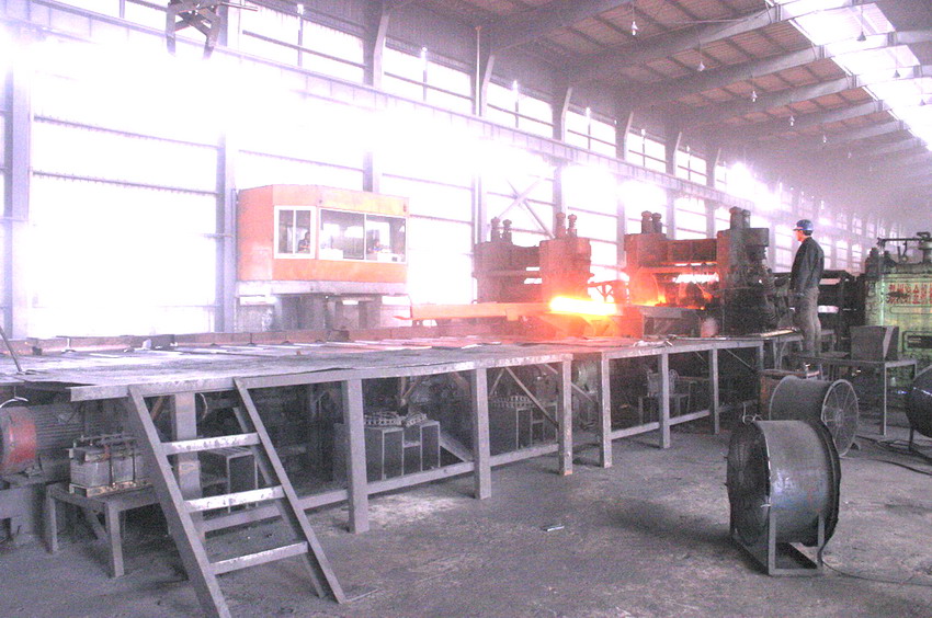 Hot rolling mill for steel rod