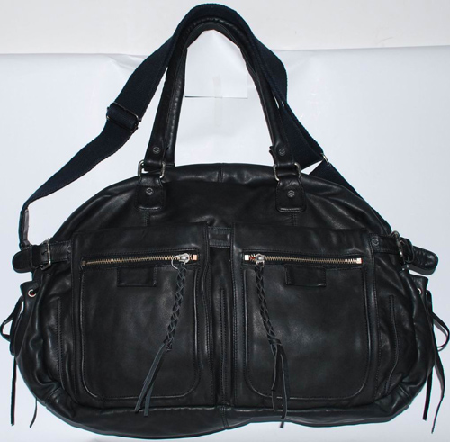 leather Tote, washed leather handbags,