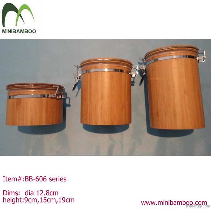 Bamboo jar