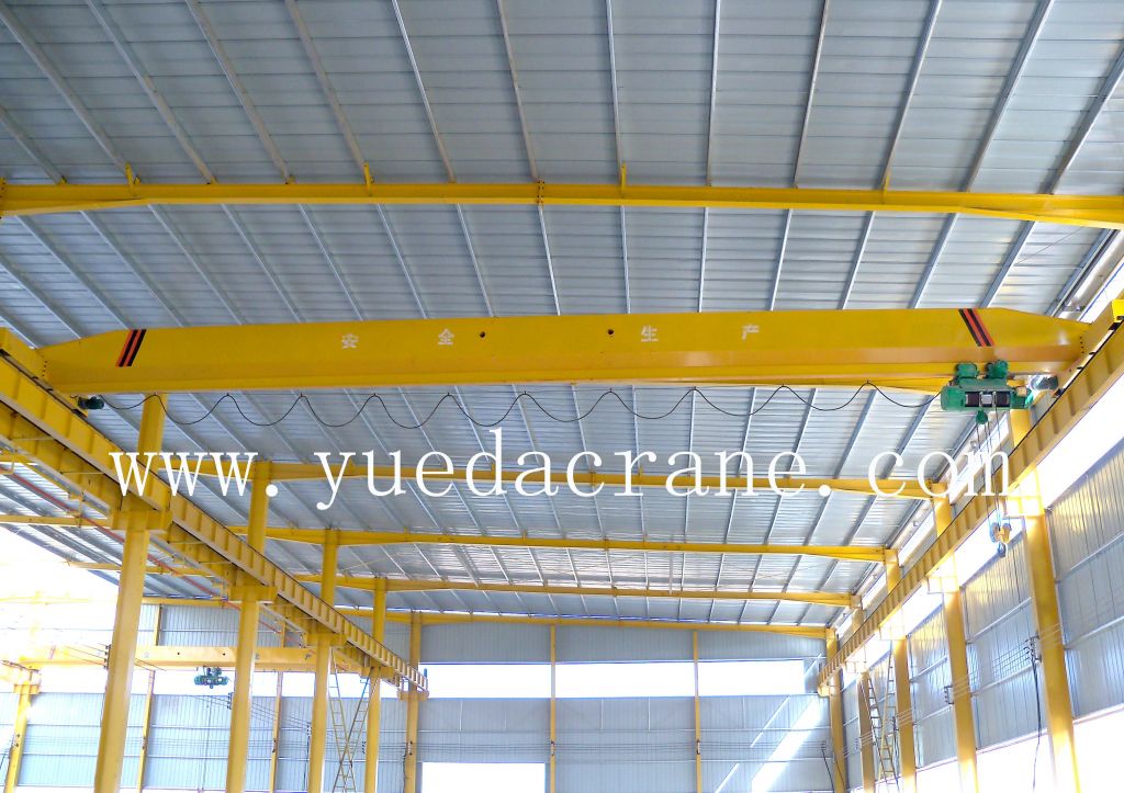 LD model 1t~30t single girder overhead crane (EOT crane)