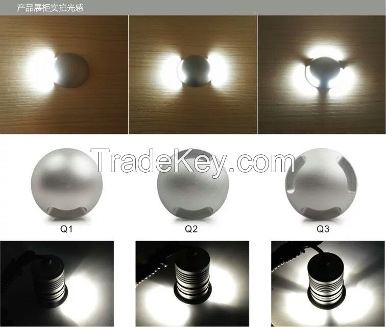 Waterproof Ip67 Led Deck Light Uplight, Wall Light One Side/two Side/3side Emitting