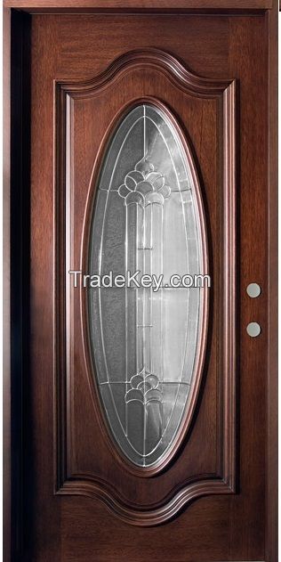 Solid wood interior door IVM010