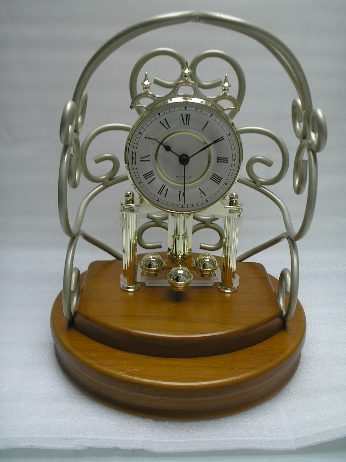 Wrought Iron Clock