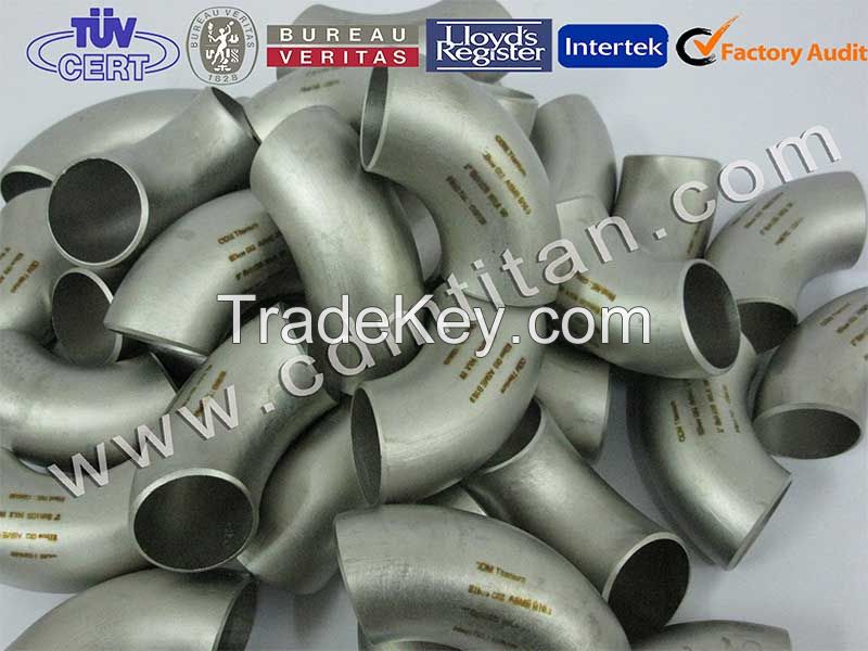 CDM Titanium pipe fittings