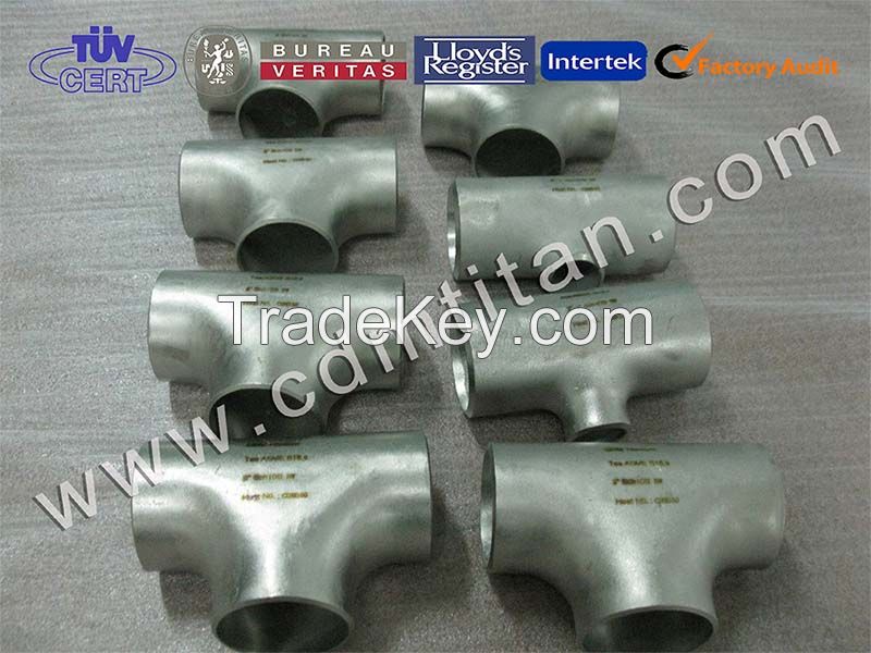 CDM Titanium pipe fittings