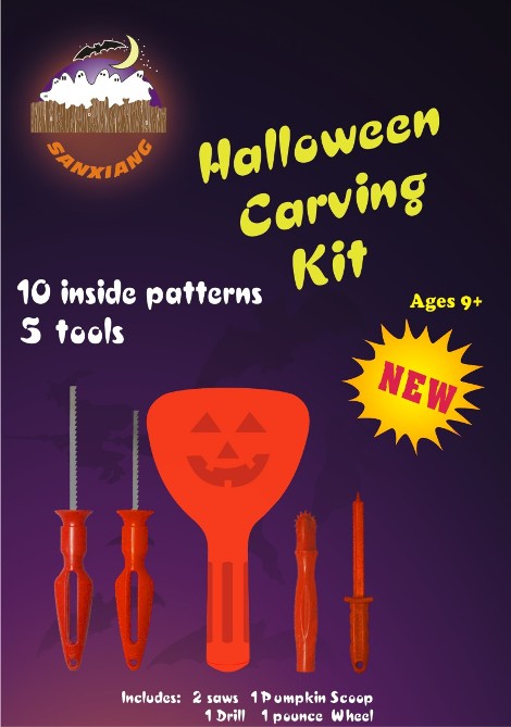 Halloween carving kit