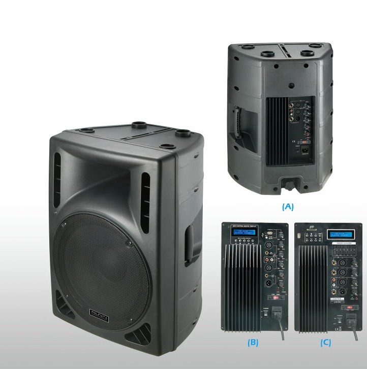 pp-0312 speaker box(with USB/SD SLOT, LCD SCREEN AND EQ)