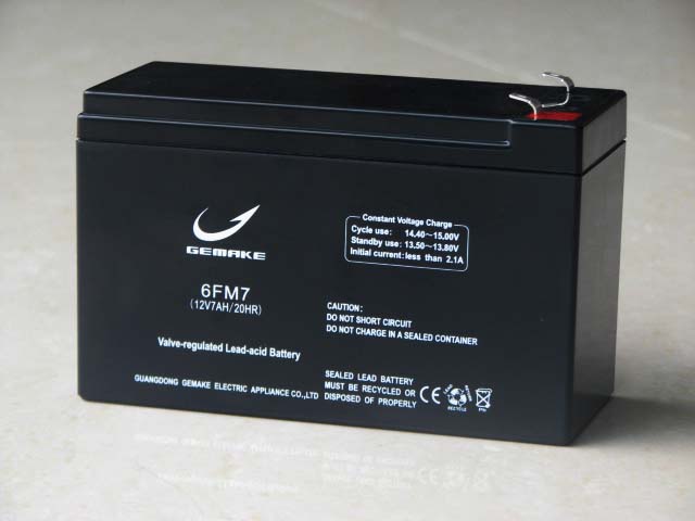 sealed lead acid battery 12V7AH