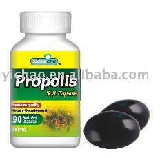 Propolis soft capsule
