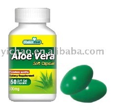 Aloe soft capsule