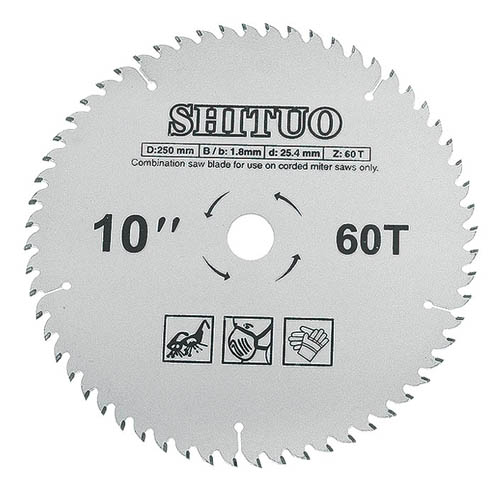 Ultrathin TCT saw blade for wood