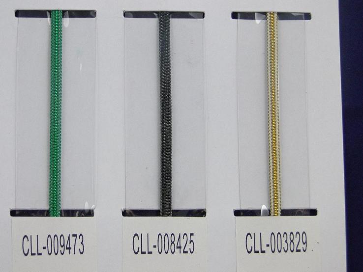 PVC Zipper with Transparent Tape
