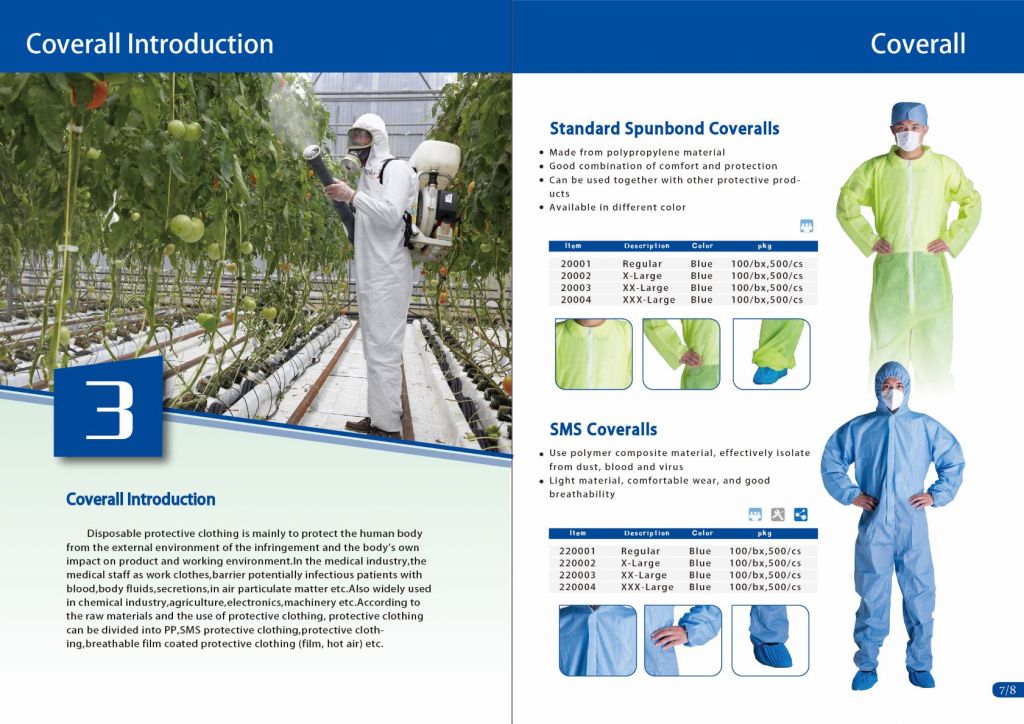 type5/6 coverall,protective clothing