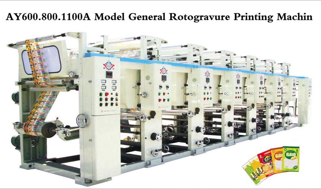 AY600.800.1100A General Gravure Printing Machine