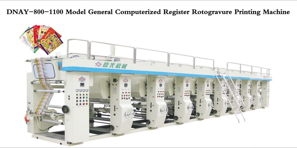DNAY-800-1100General Computerized Register Gravure Printing Machine