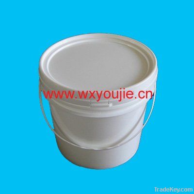5L Plastic Round Bucket Wiht Handle For Ink  